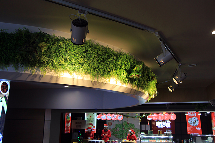 仿真植物吊頂